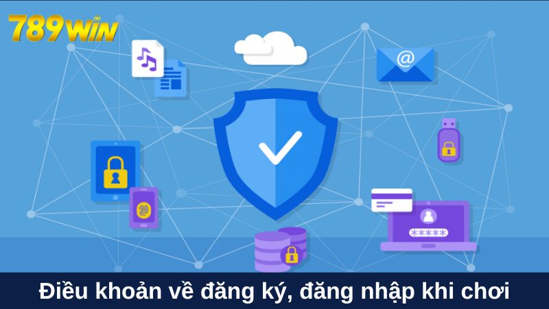 Điều khoản về đăng ký, đăng nhập khi chơi