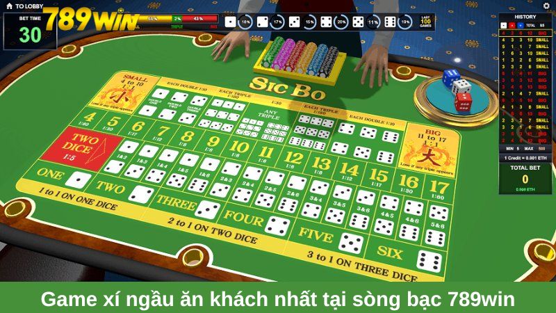 Game xí ngầu ăn khách nhất tại sòng bạc vn88