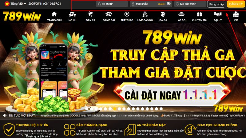 Hướng dẫn người mới đăng nhập vào nhà cái vn88 thành công 