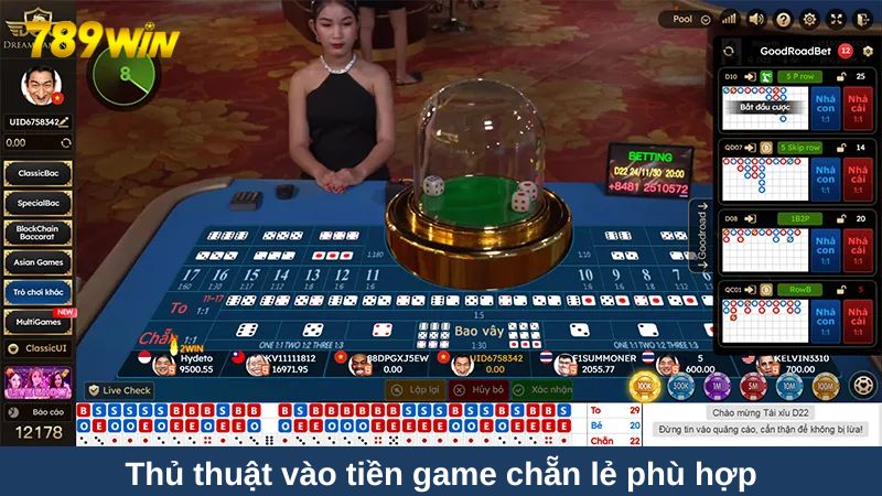 Chia sẻ thủ thuật vào tiền cho game chẵn lẻ online phù hợp