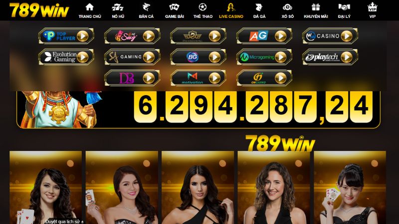 Tỷ lệ thưởng tại 789 cao, trả thưởng luôn xanh chín