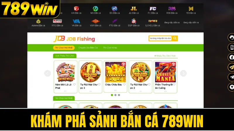Khám phá sảnh bắn cá vn88